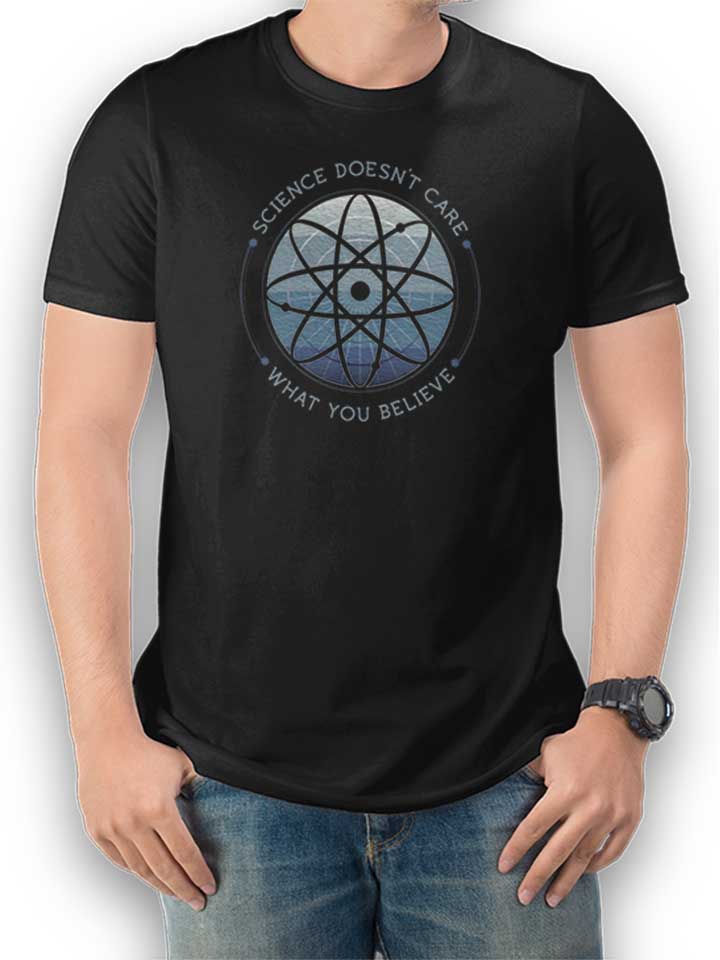 Science Doesnt Care T-Shirt schwarz L