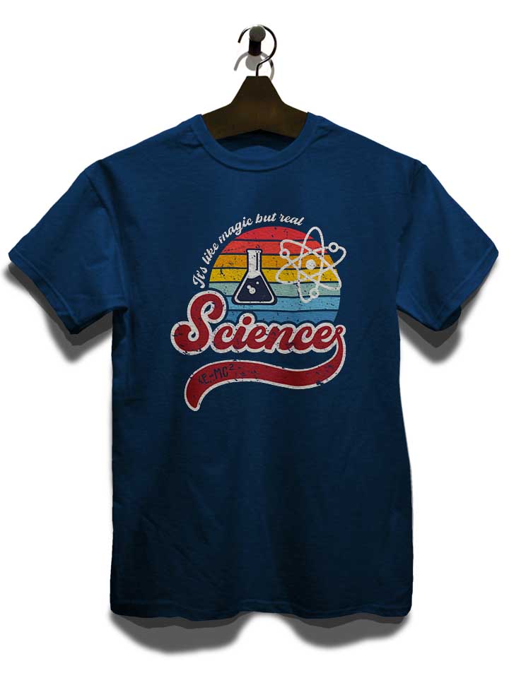 science-is-magic-02-t-shirt dunkelblau 3