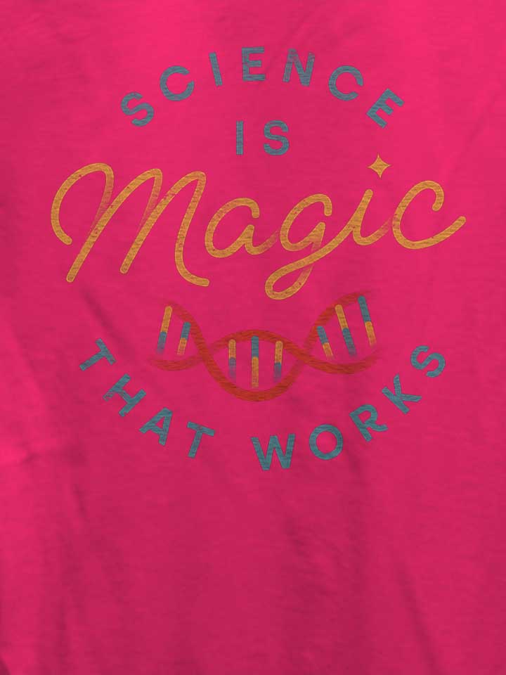 science-is-magic-damen-t-shirt fuchsia 4