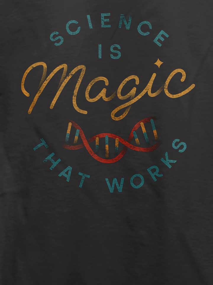 science-is-magic-t-shirt dunkelgrau 4