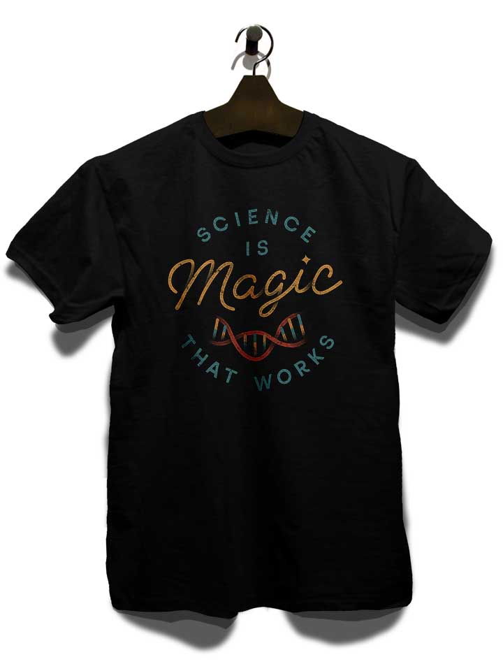 science-is-magic-t-shirt schwarz 3
