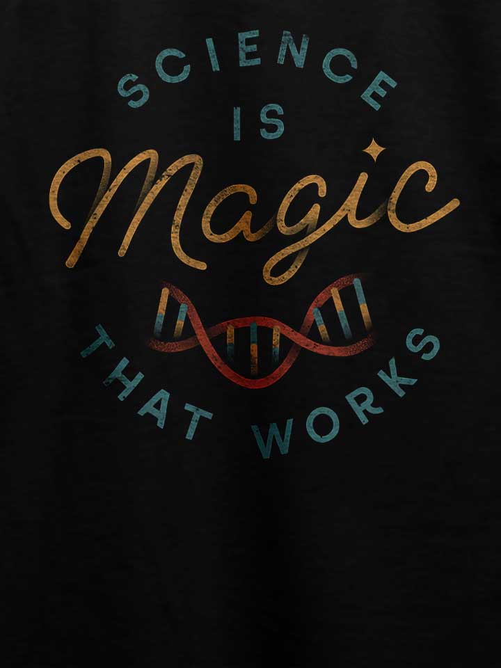 science-is-magic-t-shirt schwarz 4