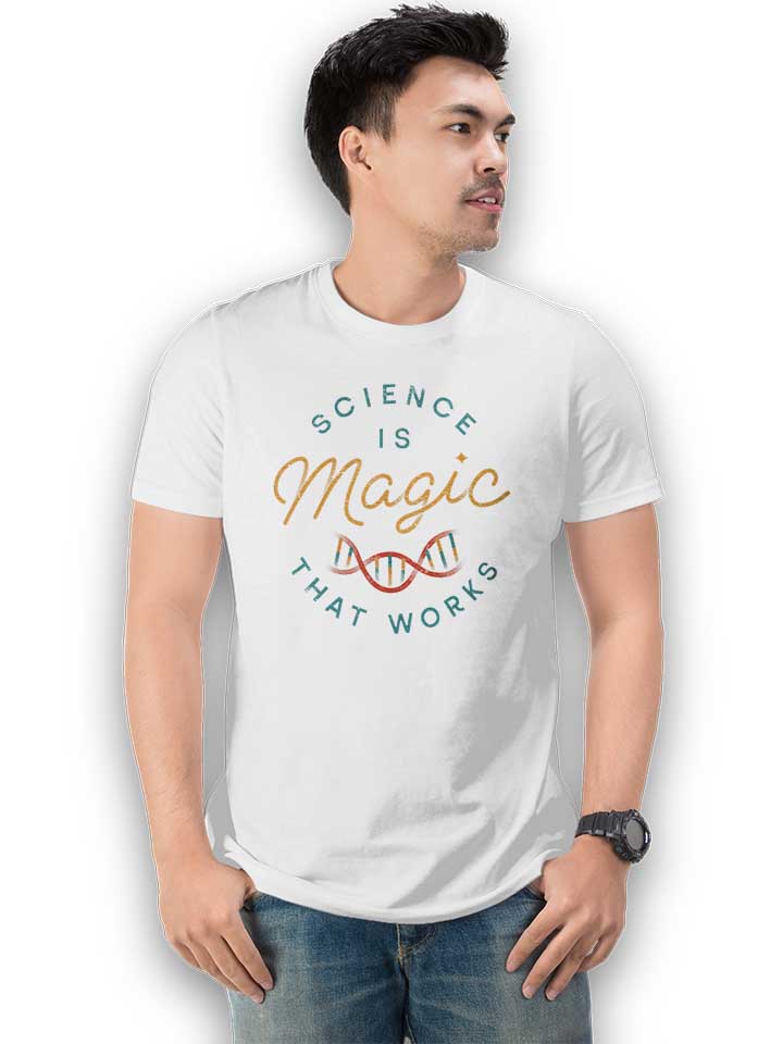 science-is-magic-t-shirt weiss 2