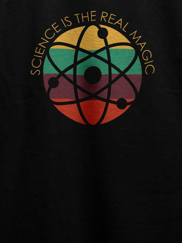 science-is-the-real-magic-t-shirt schwarz 4