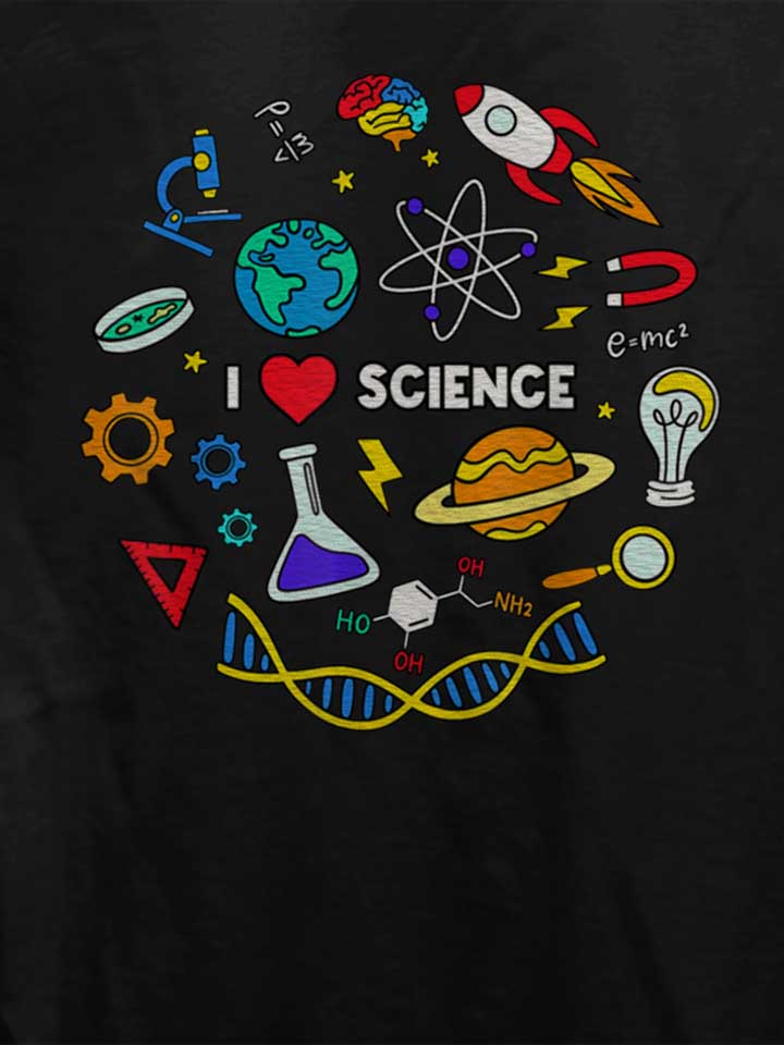 science-lover-damen-t-shirt schwarz 4