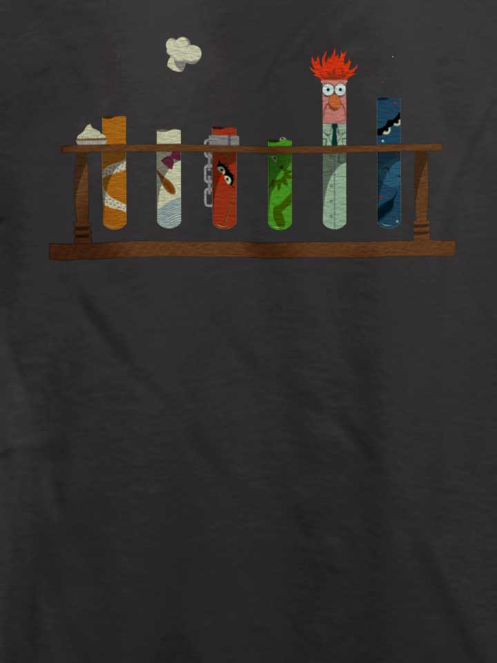 science-muppets-t-shirt dunkelgrau 4