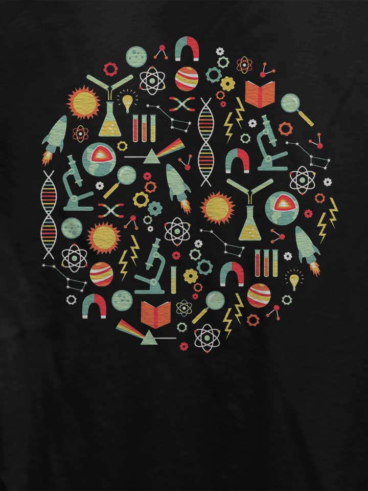 science-studies-damen-t-shirt schwarz 4