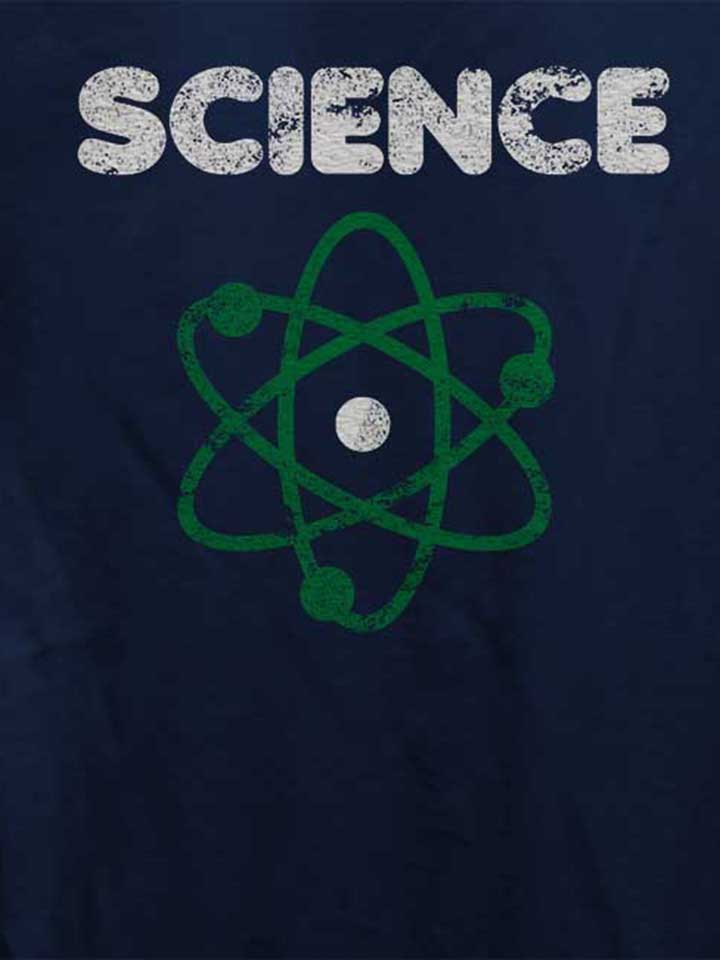 science-vintage-damen-t-shirt dunkelblau 4