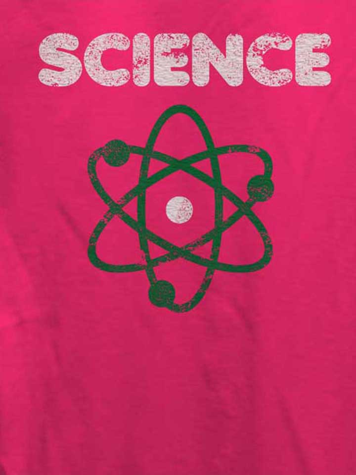 science-vintage-damen-t-shirt fuchsia 4