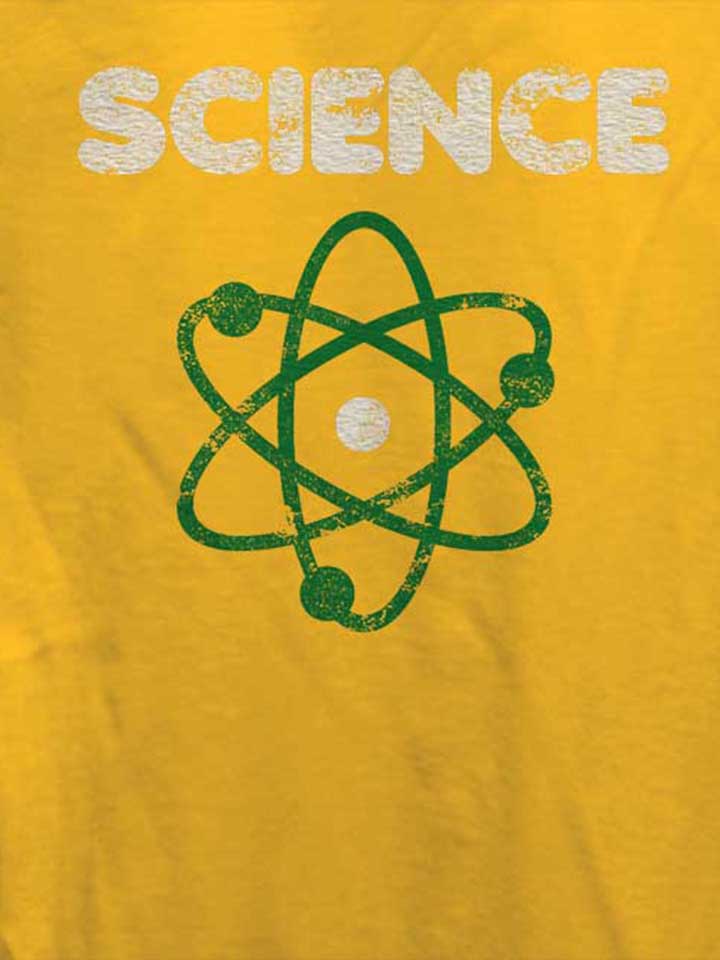 science-vintage-damen-t-shirt gelb 4