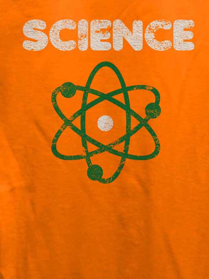 science-vintage-damen-t-shirt orange 4