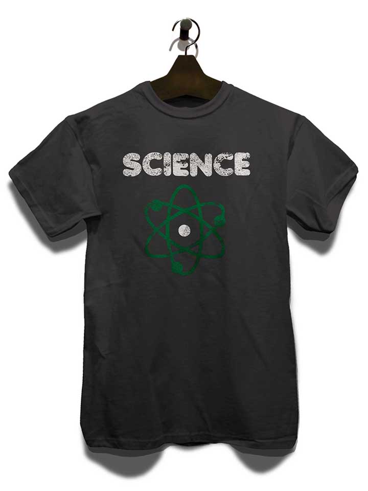 science-vintage-t-shirt dunkelgrau 3