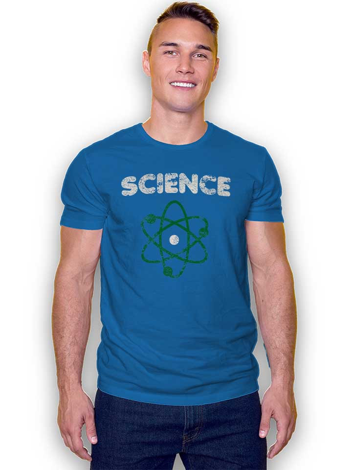 science-vintage-t-shirt royal 2