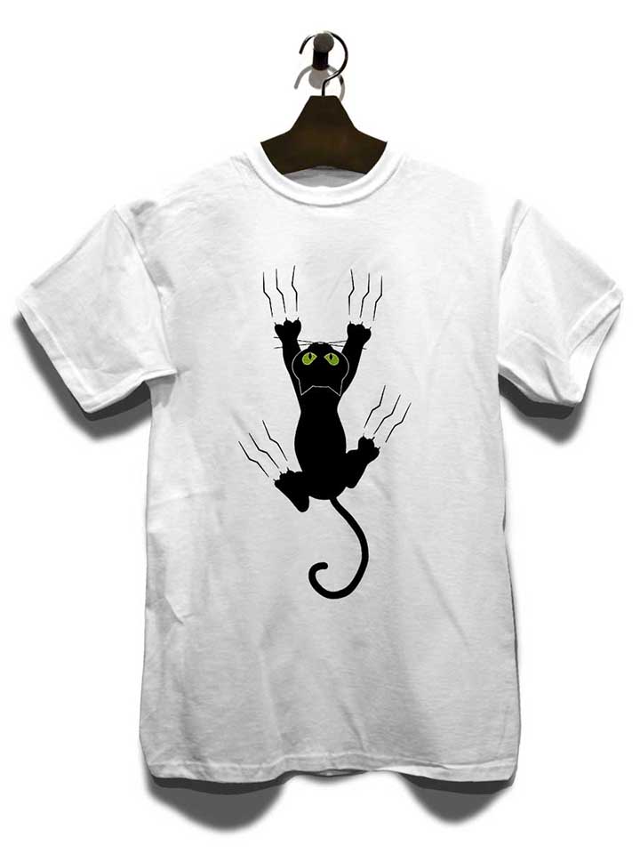scratching-cat-t-shirt weiss 3