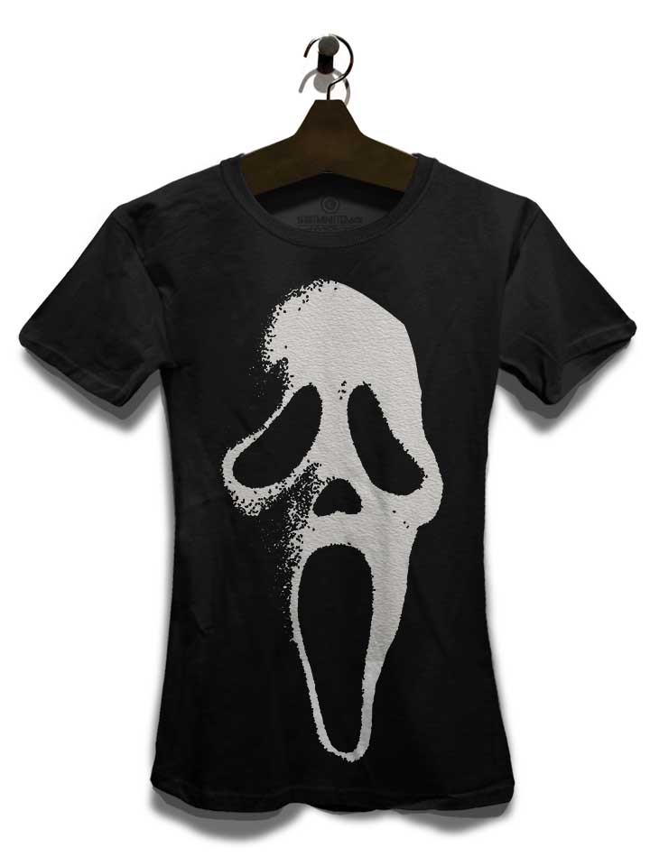 scream-mask-damen-t-shirt schwarz 3