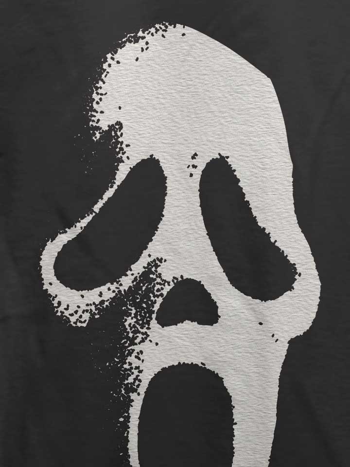 scream-mask-t-shirt dunkelgrau 4