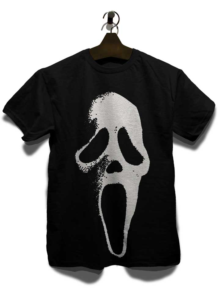 scream-mask-t-shirt schwarz 3