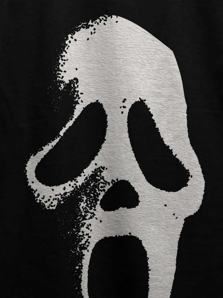 scream-mask-t-shirt schwarz 4