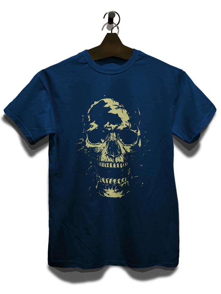 scream-skull-t-shirt dunkelblau 3