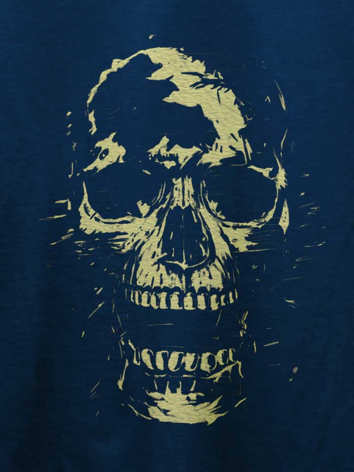 scream-skull-t-shirt dunkelblau 4