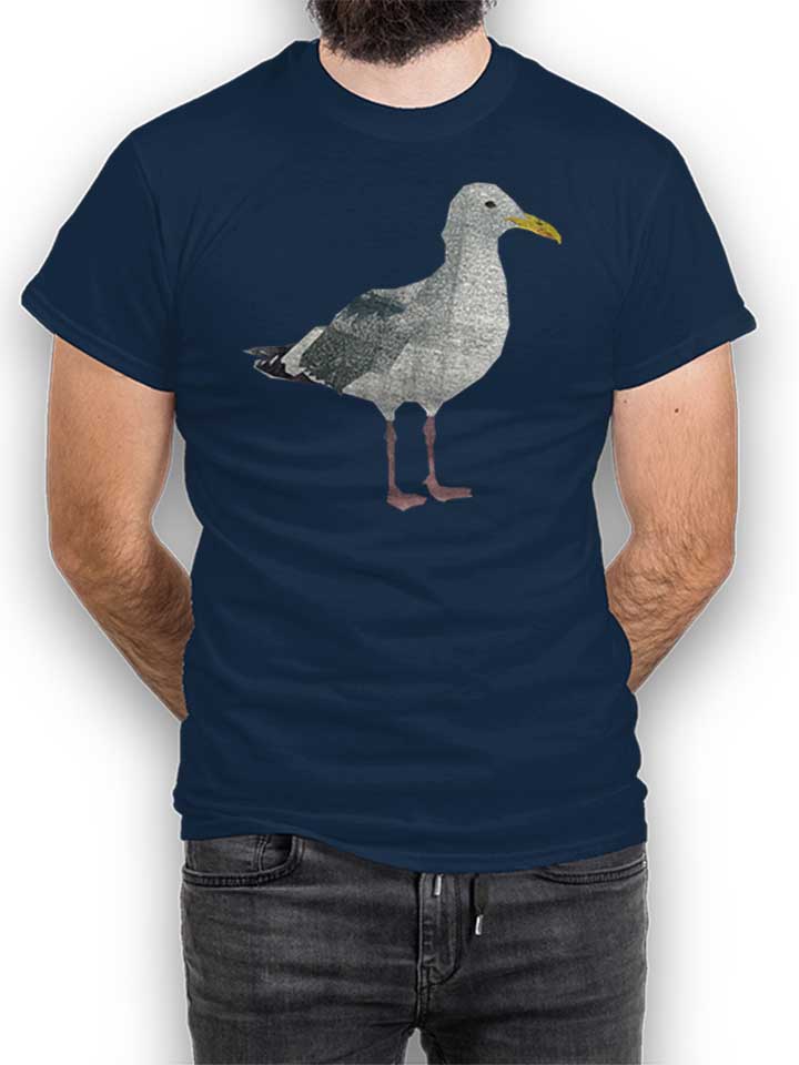 seagull-t-shirt dunkelblau 1
