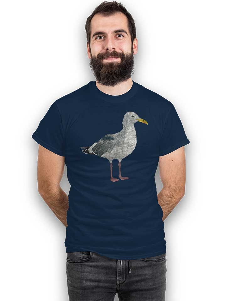 seagull-t-shirt dunkelblau 2