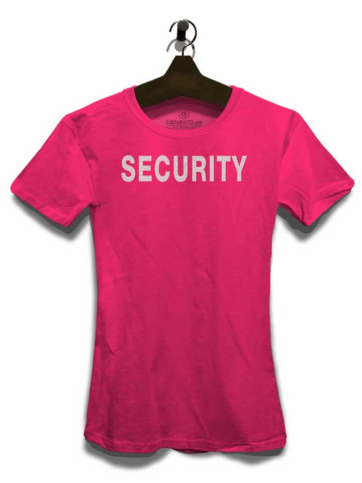 security-damen-t-shirt fuchsia 3