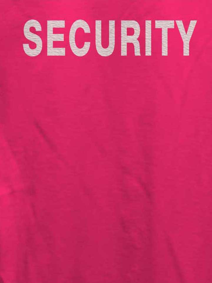 security-damen-t-shirt fuchsia 4