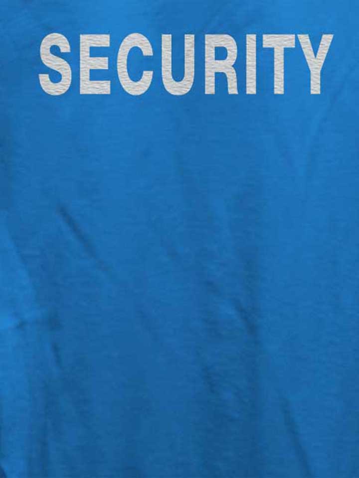 security-damen-t-shirt royal 4