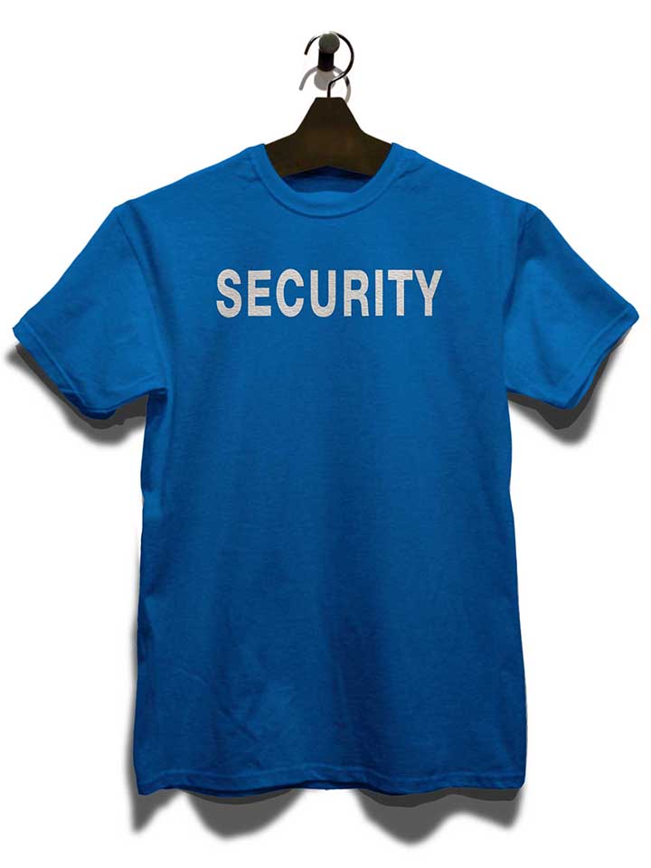 security-t-shirt royal 3