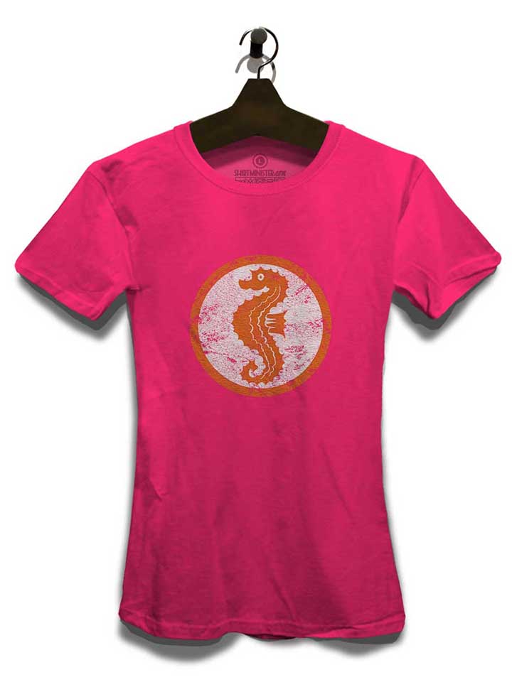 seepferdchen-logo-vintage-damen-t-shirt fuchsia 3