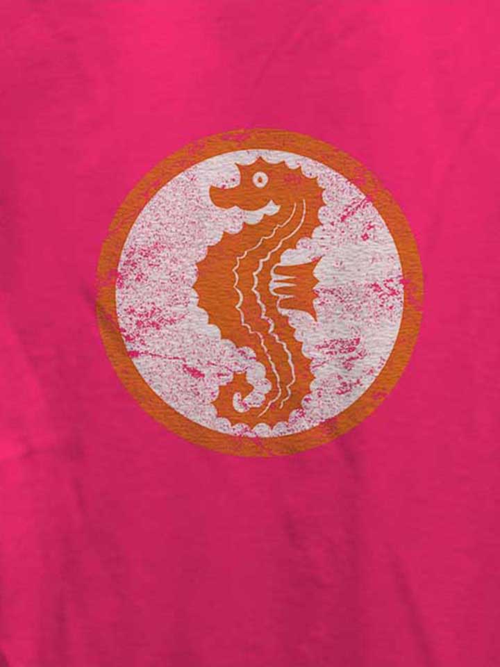 seepferdchen-logo-vintage-damen-t-shirt fuchsia 4