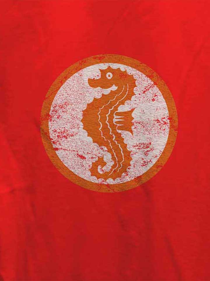 seepferdchen-logo-vintage-damen-t-shirt rot 4