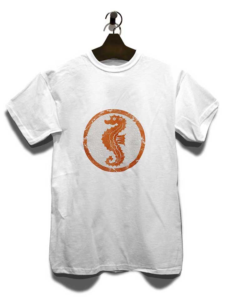 seepferdchen-logo-vintage-t-shirt weiss 3