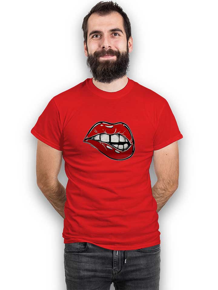 sexy-lips-t-shirt rot 2