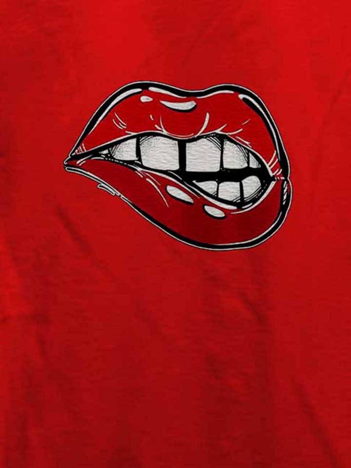 sexy-lips-t-shirt rot 4