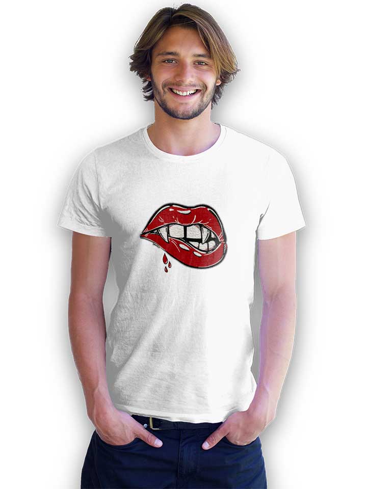 sexy-vampire-lips-t-shirt weiss 2