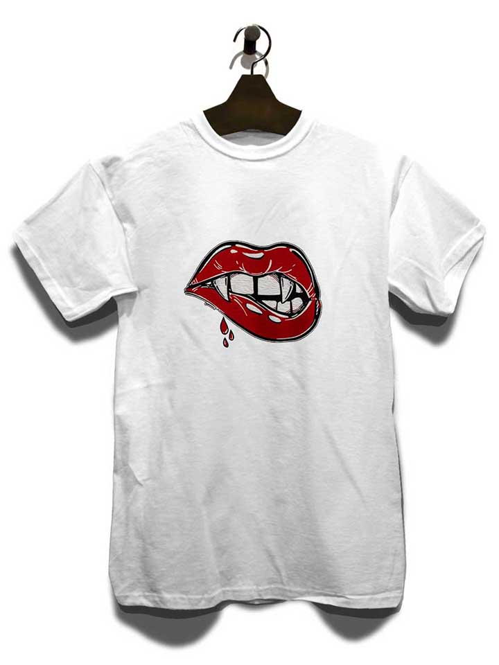 sexy-vampire-lips-t-shirt weiss 3