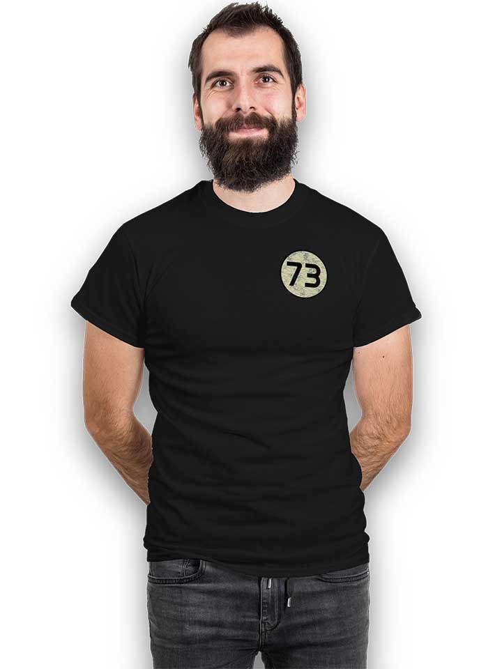 sheldon-73-logo-vintage-chest-print-t-shirt schwarz 2