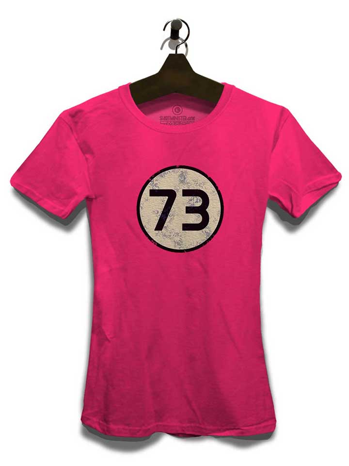 sheldon-73-logo-vintage-damen-t-shirt fuchsia 3