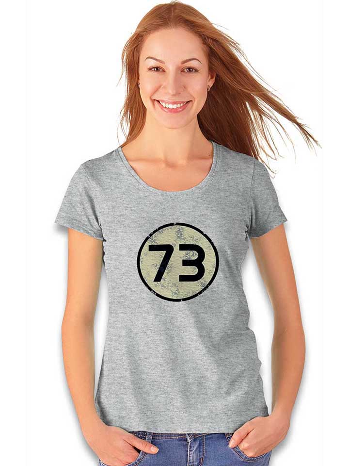 sheldon-73-logo-vintage-damen-t-shirt grau-meliert 2