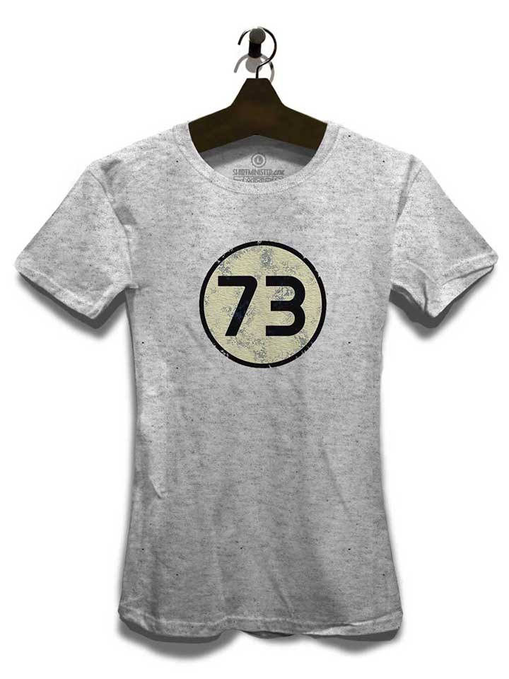 sheldon-73-logo-vintage-damen-t-shirt grau-meliert 3
