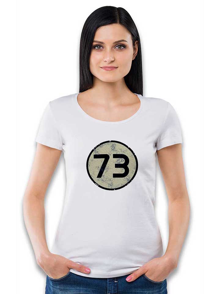 sheldon-73-logo-vintage-damen-t-shirt weiss 2