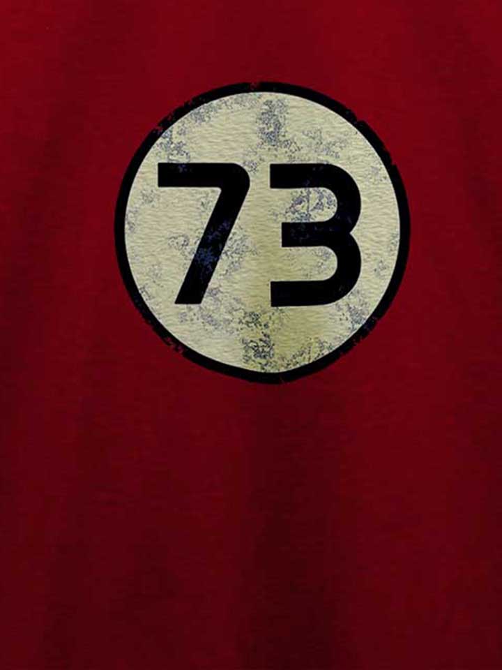 sheldon-73-logo-vintage-t-shirt bordeaux 4