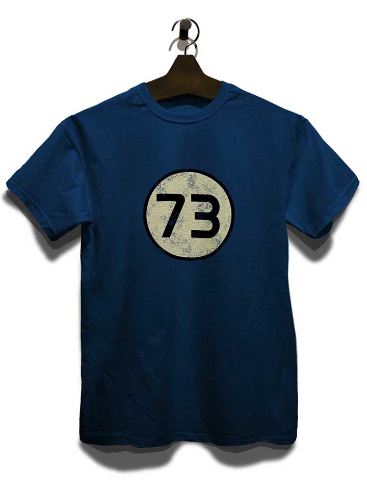 sheldon-73-logo-vintage-t-shirt dunkelblau 3