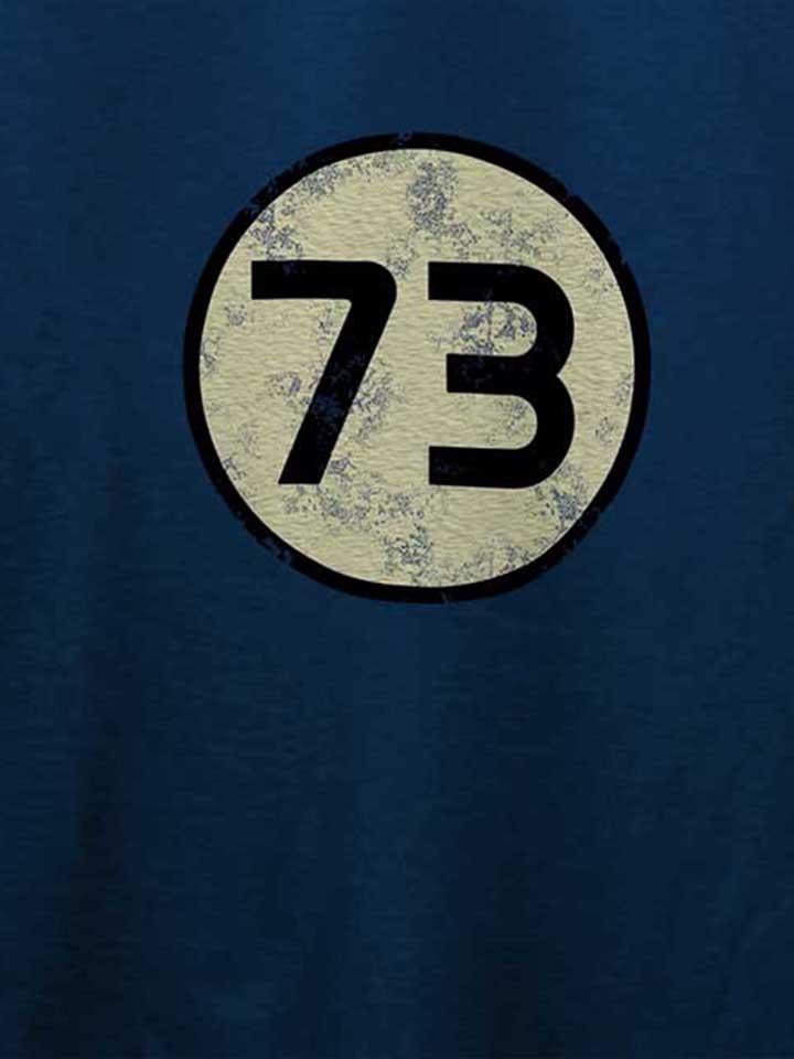 sheldon-73-logo-vintage-t-shirt dunkelblau 4