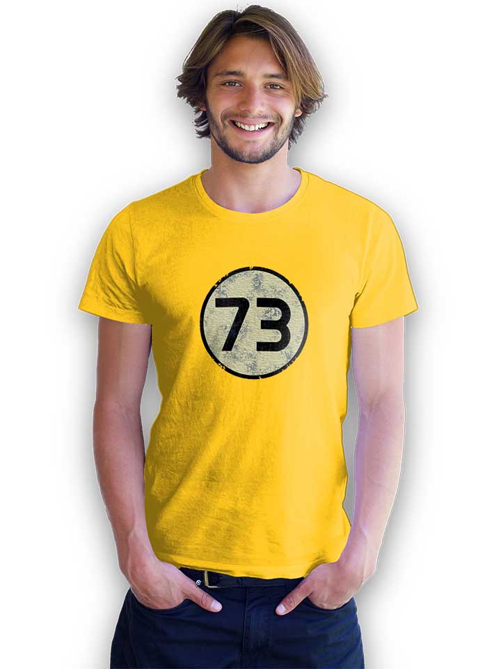 sheldon-73-logo-vintage-t-shirt gelb 2