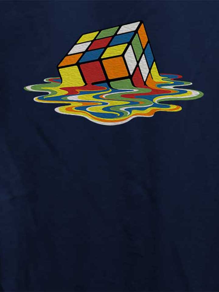 sheldons-cube-damen-t-shirt dunkelblau 4