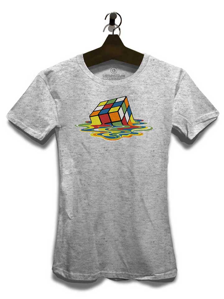 sheldons-cube-damen-t-shirt grau-meliert 3