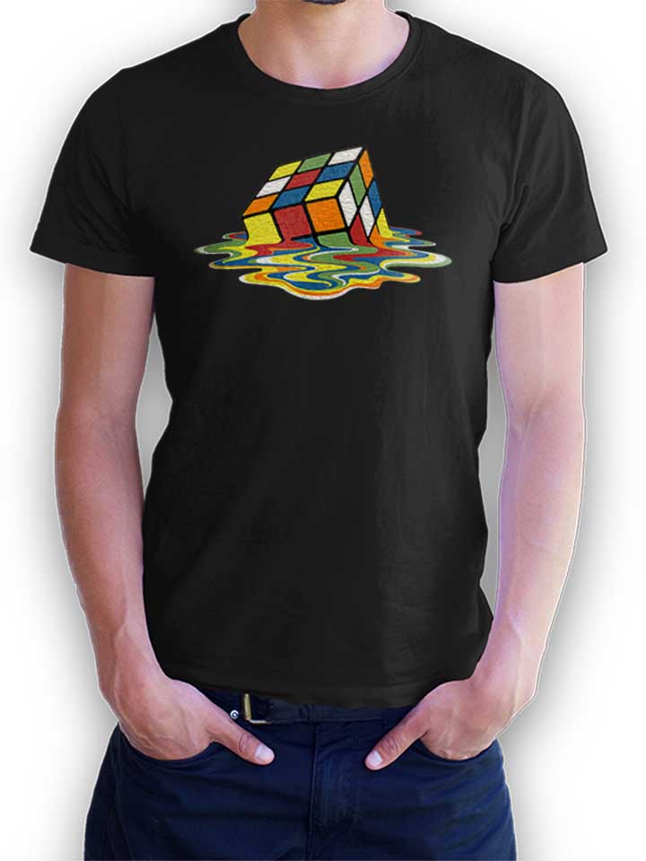 Sheldons Cube Kinder T-Shirt schwarz 110 / 116